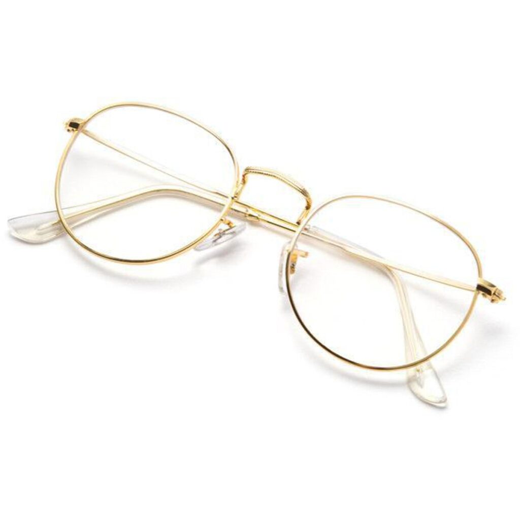 Golden Frame Spectacles A Timeless Fashion Statement and Optical