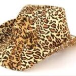 leopard print cowboy hat