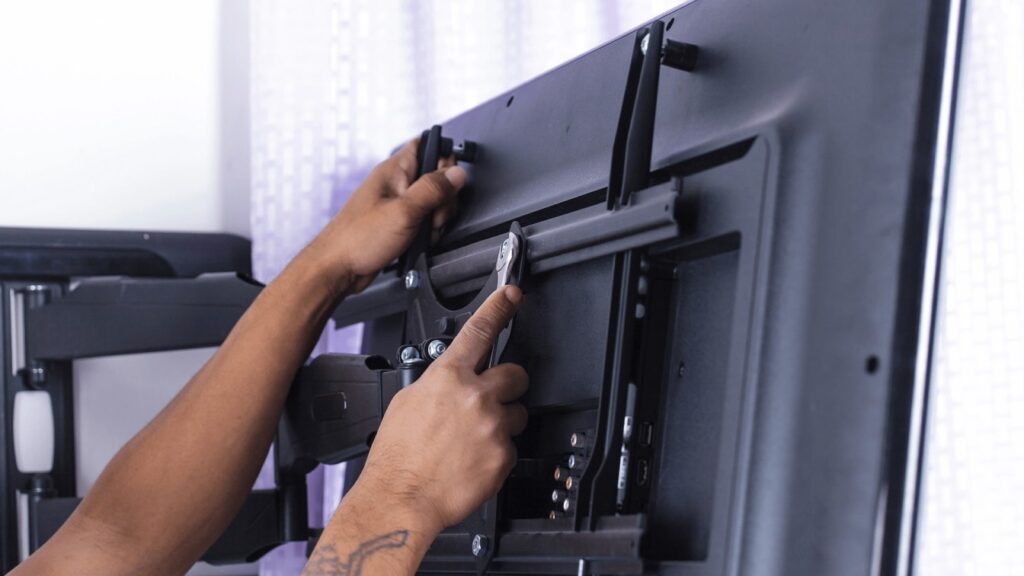 Learn how residential TV mounting experts ensure safe, secure installations on various wall types, from drywall to concrete, with expert techniques.