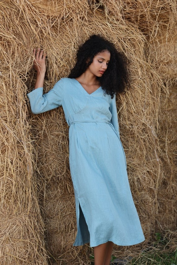 Linen dresses for women