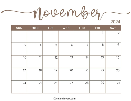 Incorporating Gratitude Practices into Your November 2024 Calendar