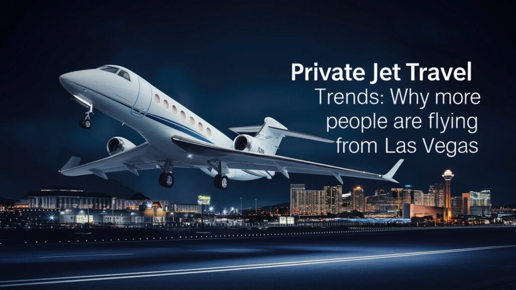 Private Jet Travel Trends: Why More People are Flying from Las Vegas