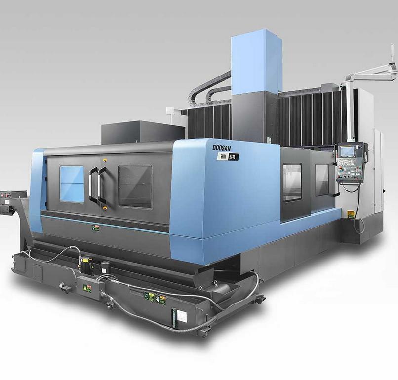 Bridge machining center