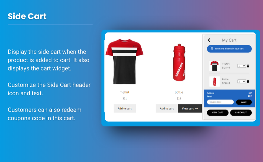 woocommerce mini cart plugin