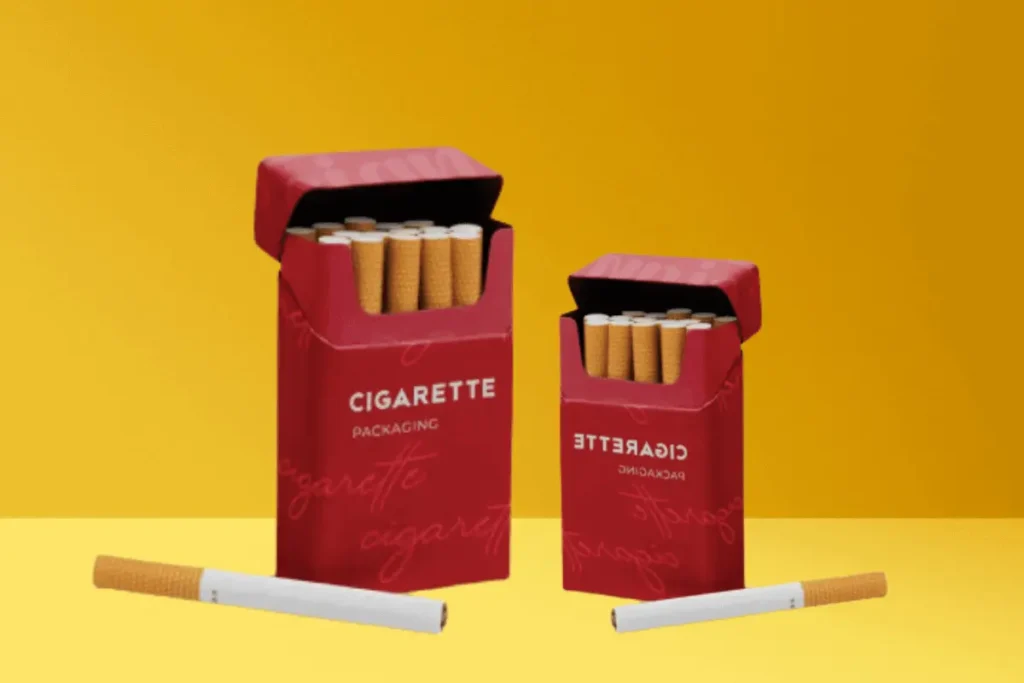 red-cigarette-boxes-illustrating-its-business-market