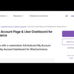 woocommerce my account page