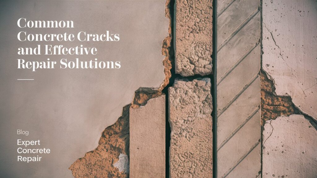 Common Concrete Cracks and Effective Repair Solutions