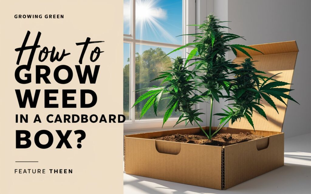 How to Grow Weed in a Cardboard Box?