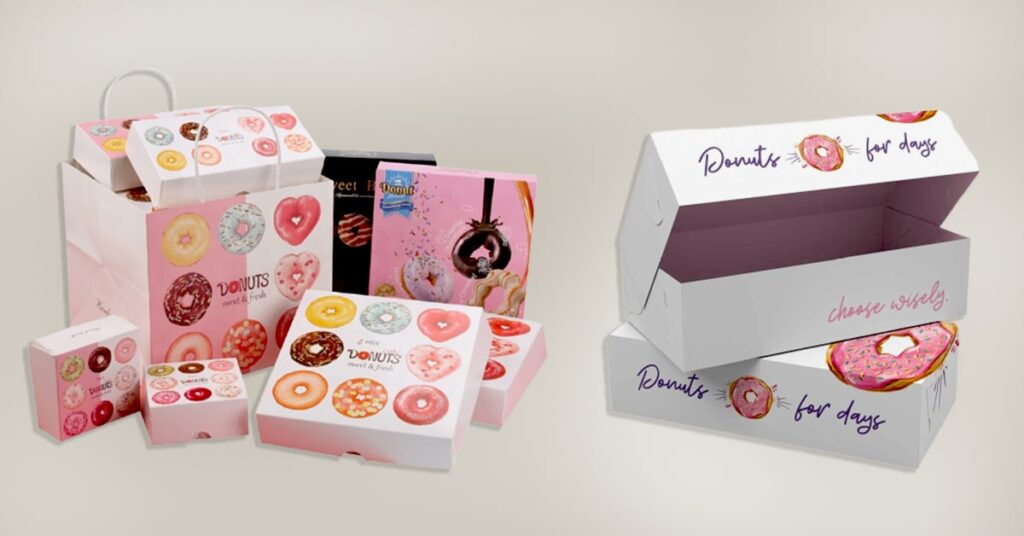 Custom Donut Boxes for Bakeries and Cafes