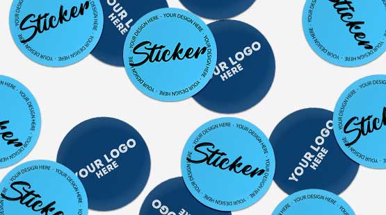 Custom Round Stickers for Your Brand