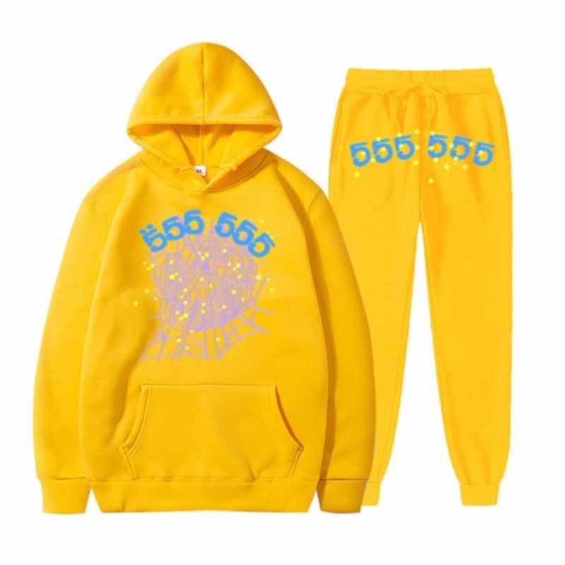 Yellow Spider Young Thug 555555 Tracksuit