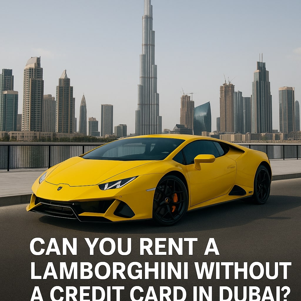 Can You Rent a Lamborghini Without a Credit Card in Dubai