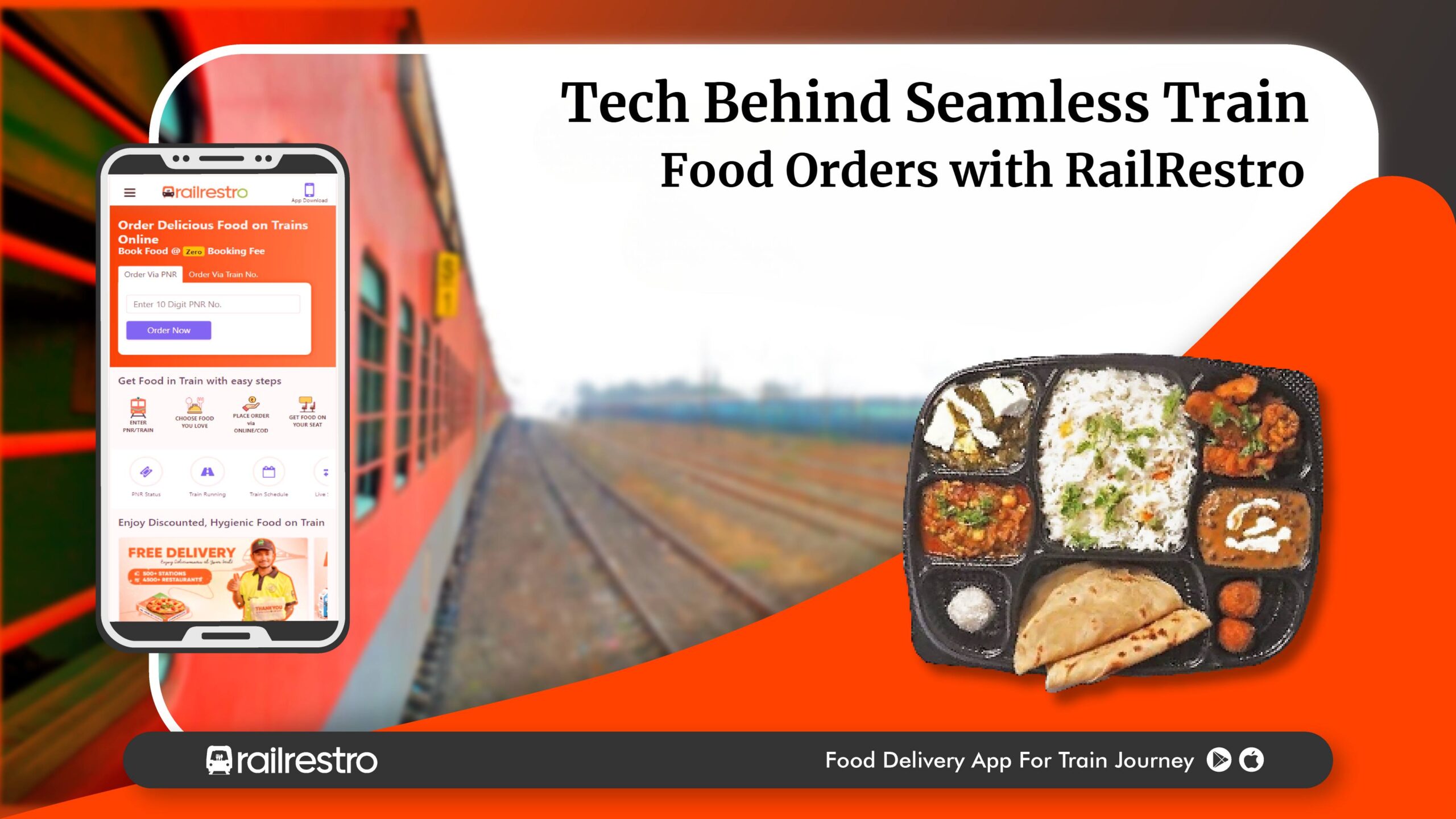 Tech Behind Seamless Train Food Orders with RailRestro