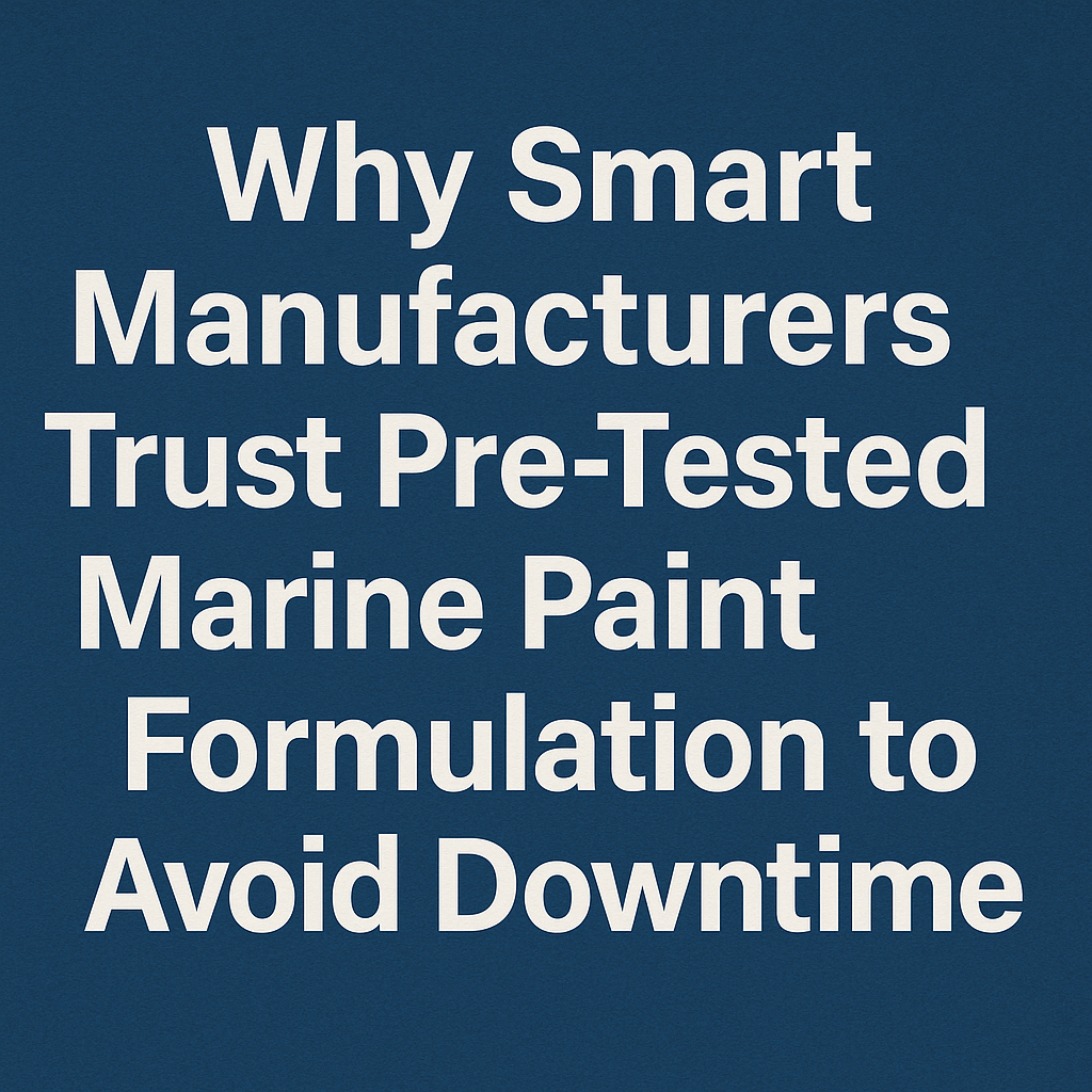 Marine Paint Formulation