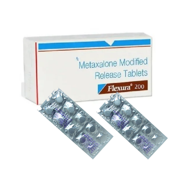 Flexura 200mg (Metaxalone) 10 tablet in 1 blister pack